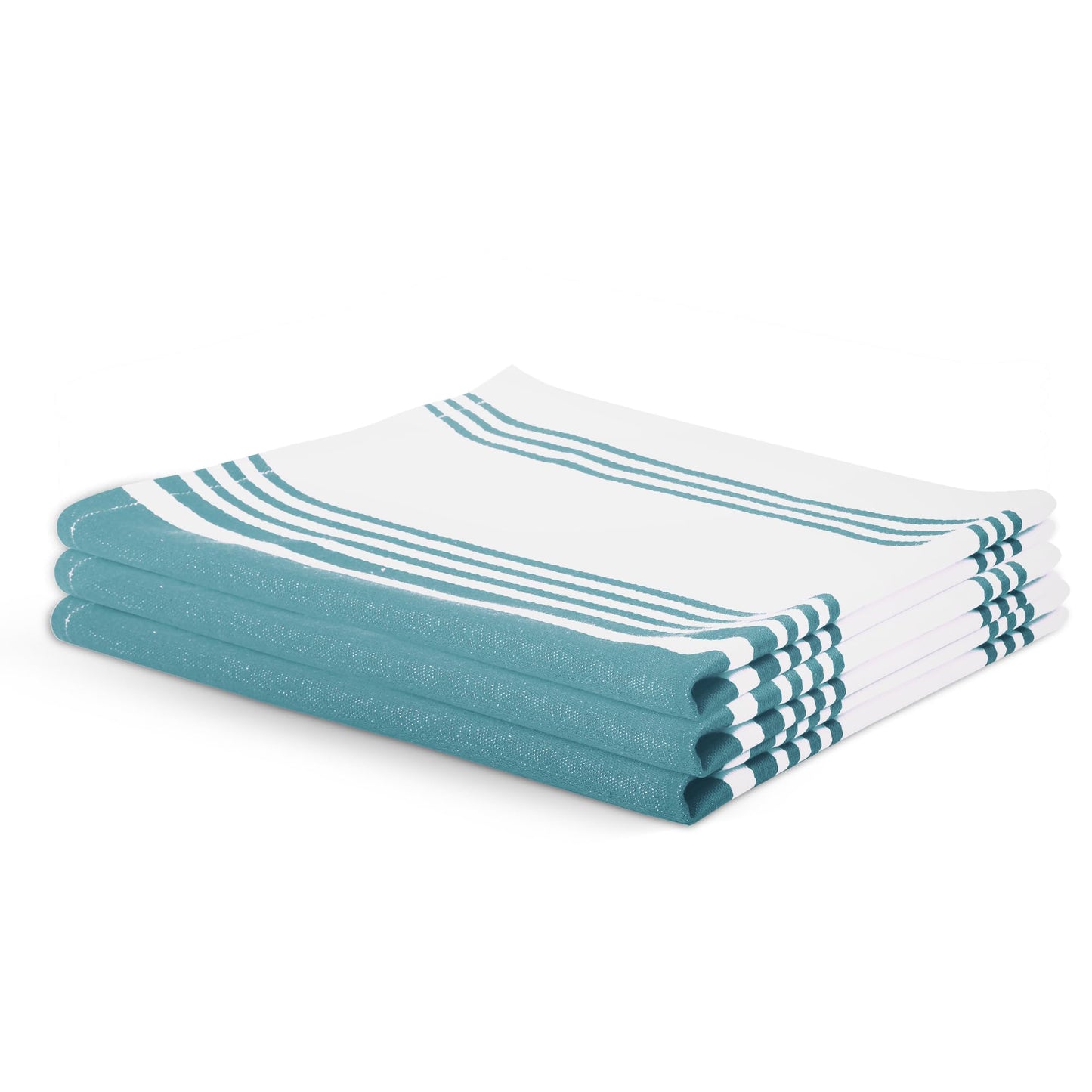 Urban Villa Cotton Kitchen Towels | TRUE Shift Eco Towels (20″×30″, Striped, Mitered)