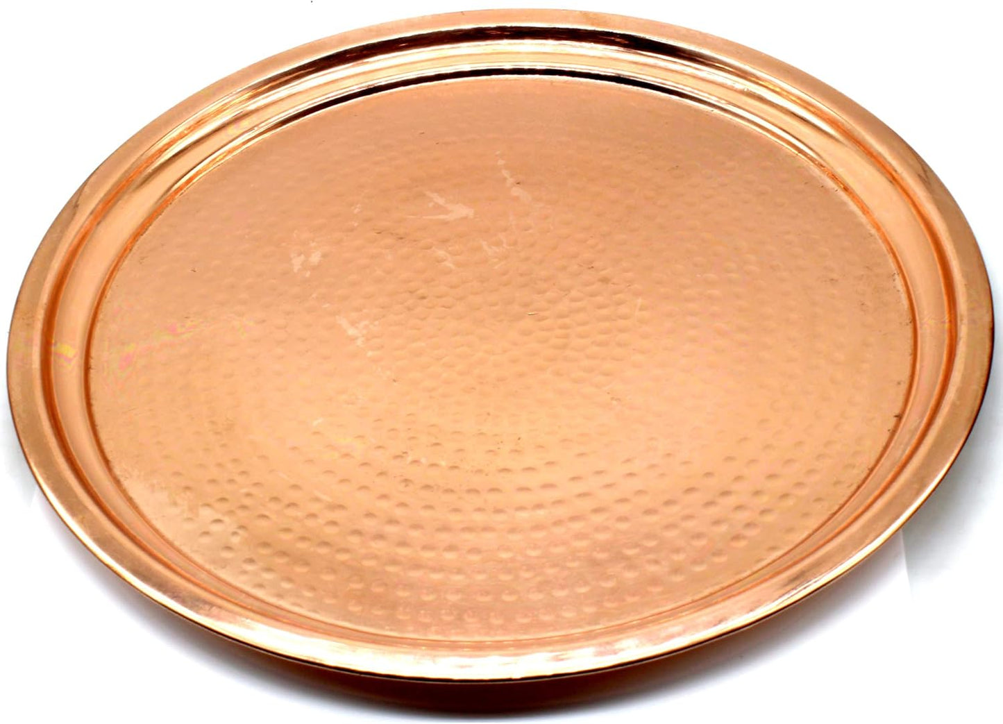 Aruma Hammered Copper Serving Tray | TRUE Shift Toxin‑Free Entertaining