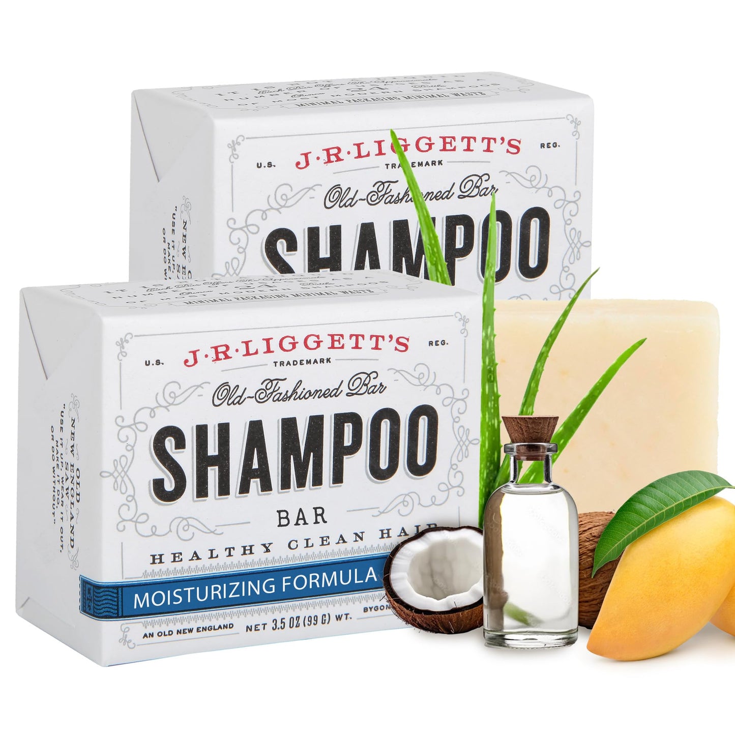 J.R. Liggett’s Shampoo Bars | TRUE Shift Toxin‑Free Hair Care (3‑Pack)