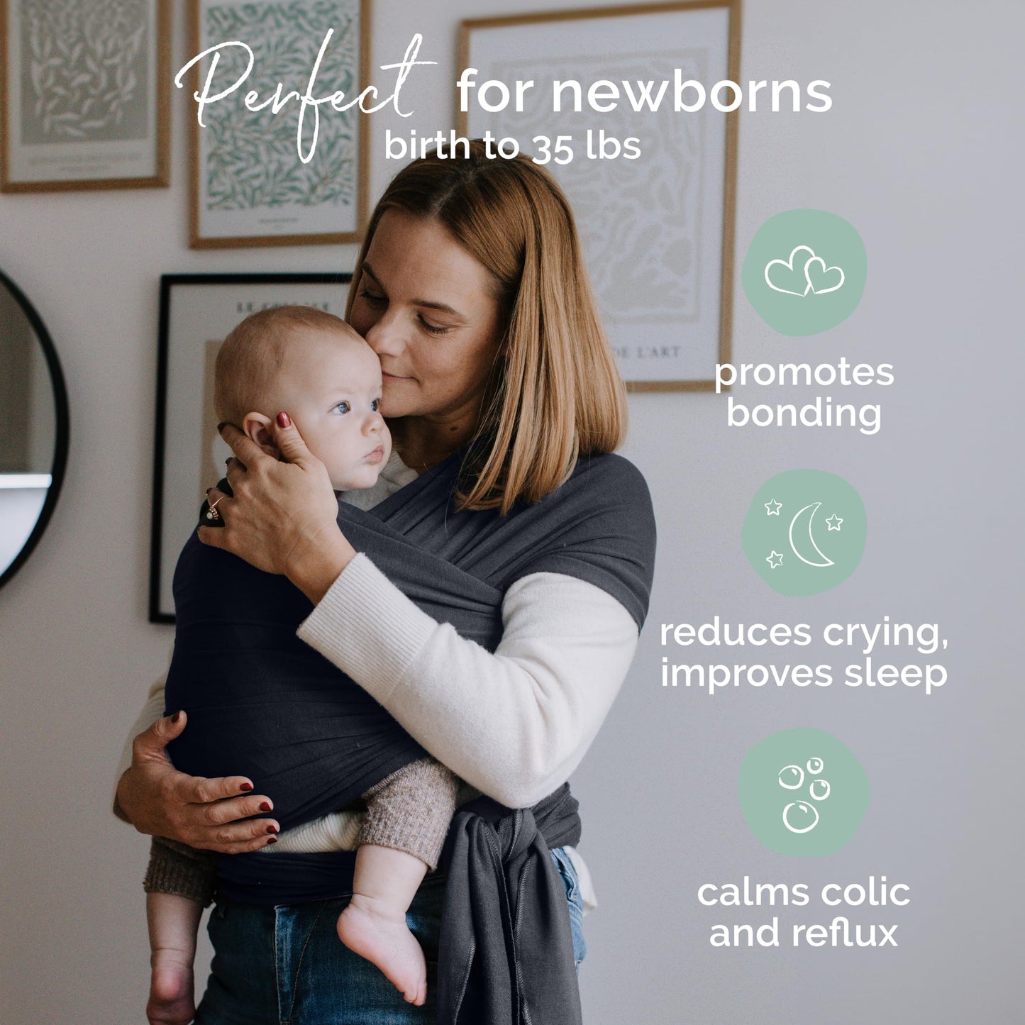 Boba Baby Wrap Carrier for Newborns - The Tribalist