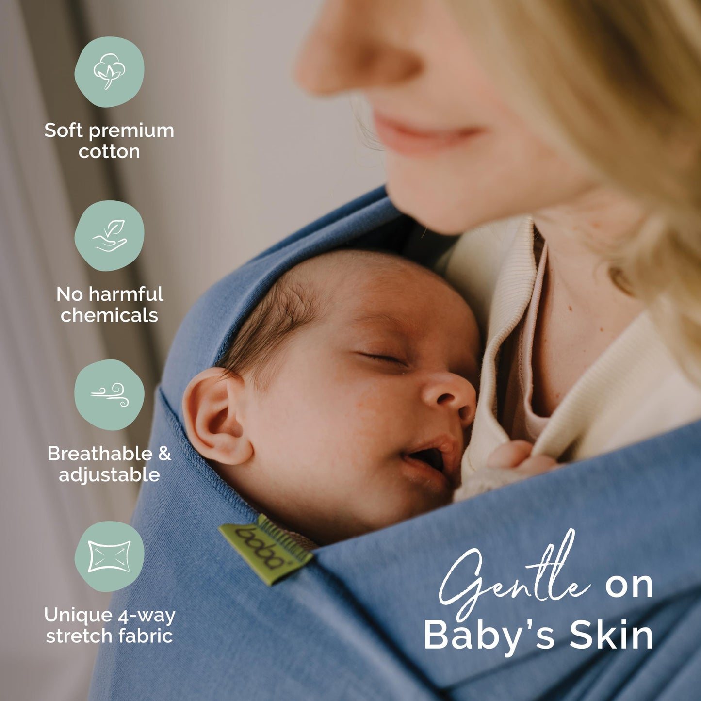 Boba Baby Wrap Carrier for Newborns - The Tribalist