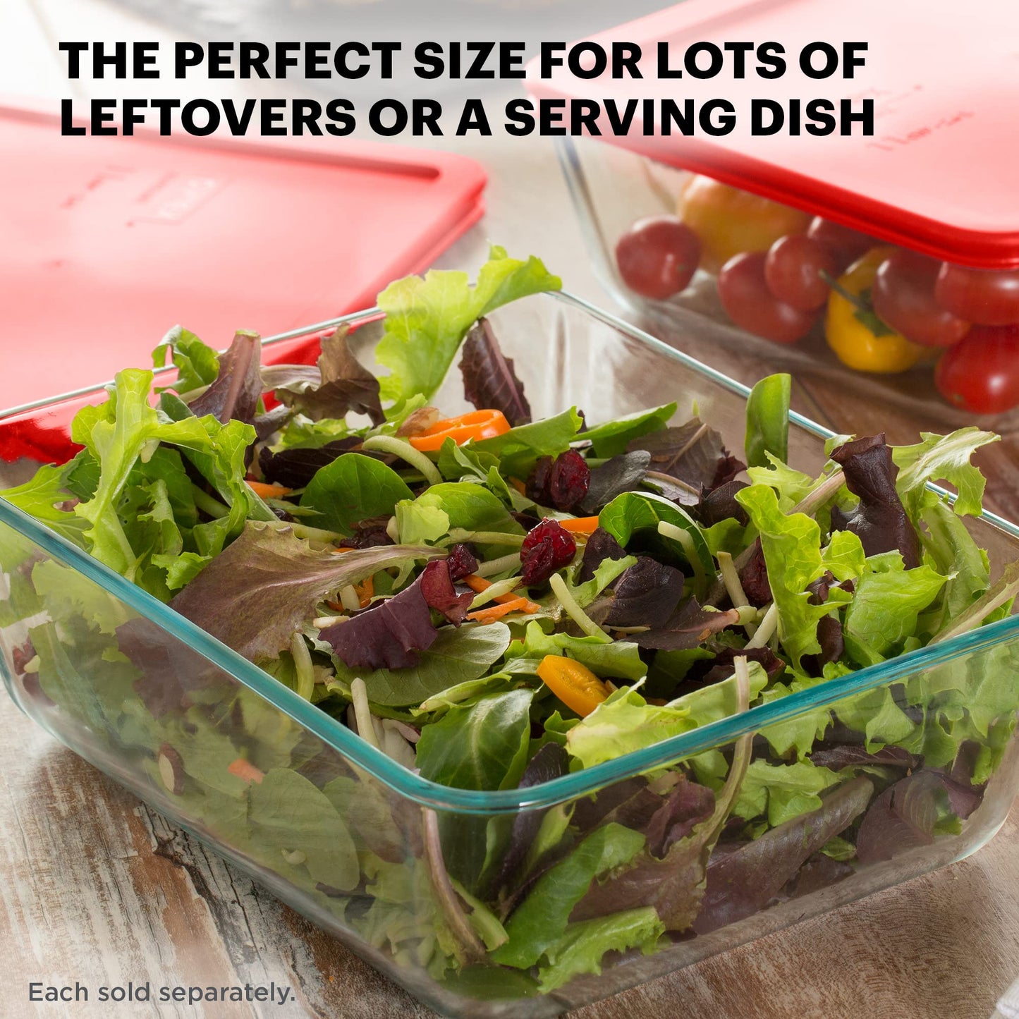 Pyrex Simply Store Glass Food Storage Container – BPA‑Free Lid