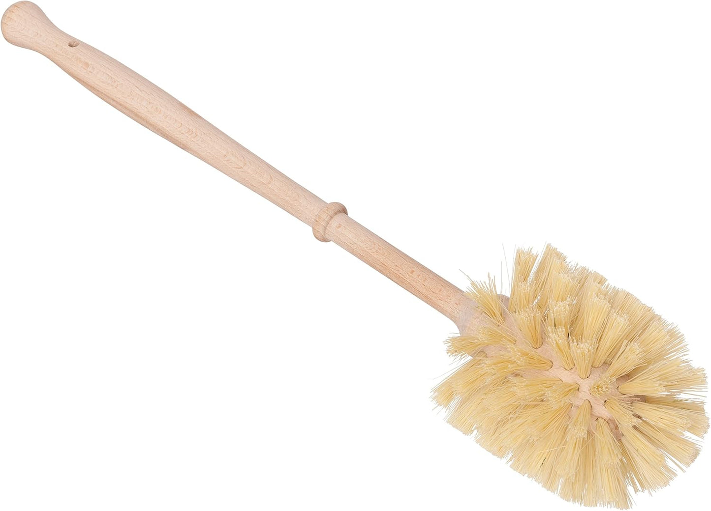 Redecker Beechwood Toilet Brush & Stand – Tampico Fiber, Plastic‑Free & Made in Germany