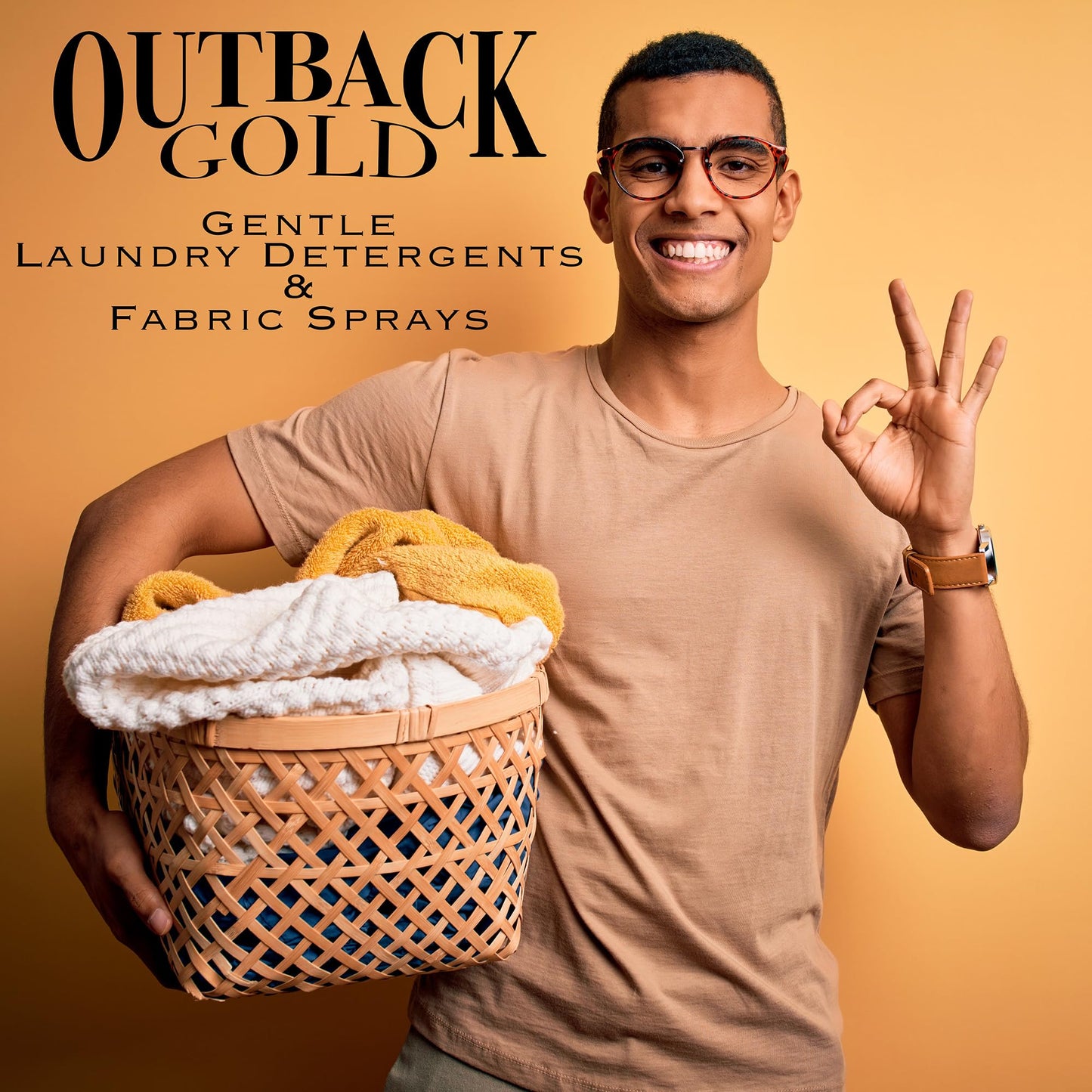 Outback Gold Unscented Plant-Based Wool & Cashmere Wash