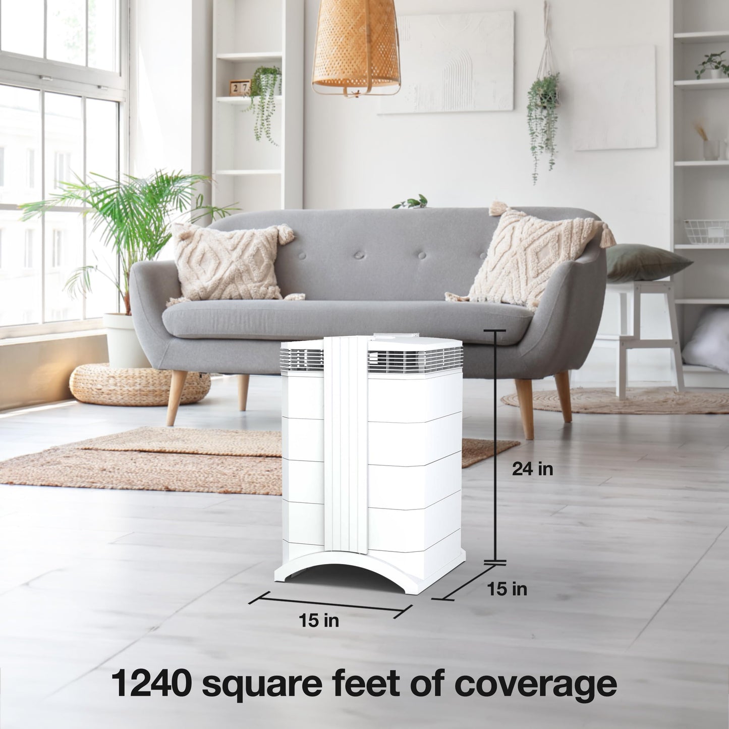 IQAir: HealthPro Plus Air Purifier with Medical Grade HyperHEPA filter - The Tribalist