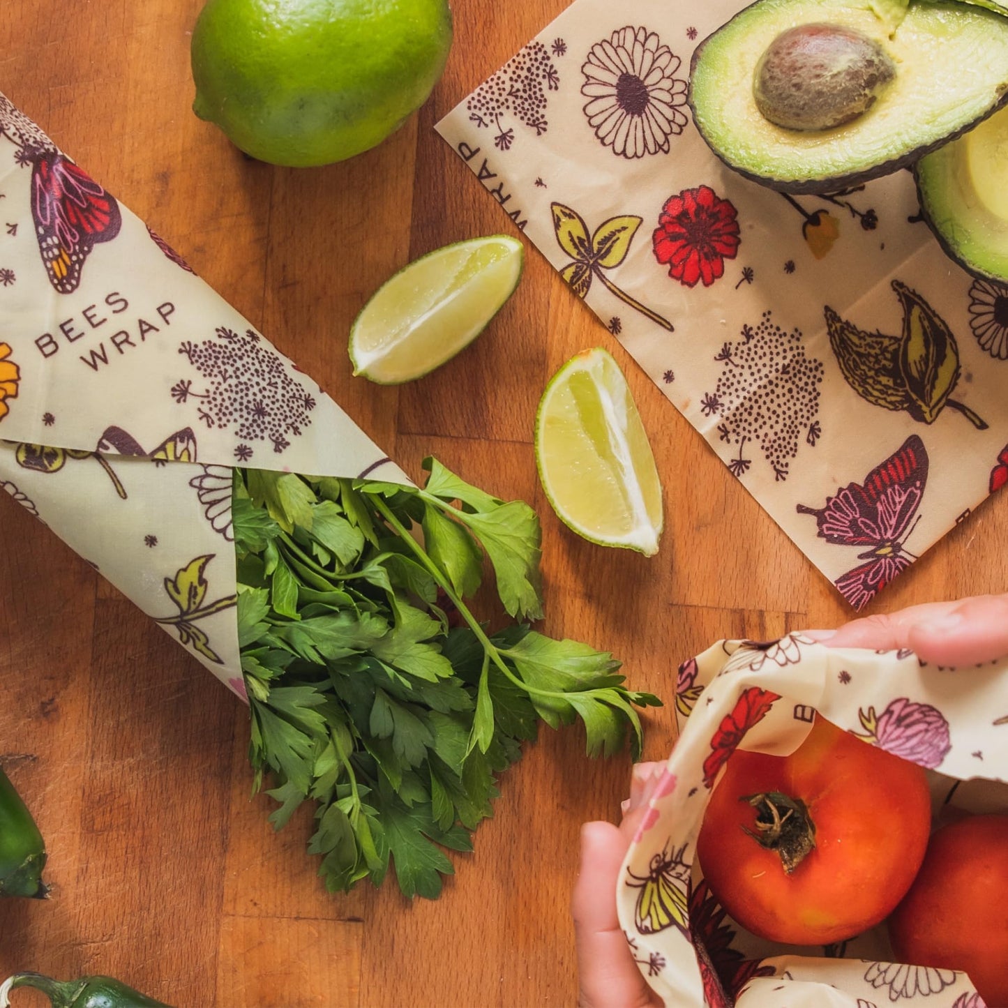 Bee’s Wrap Beeswax Food Wrap Roll | TRUE Shift Plastic‑Free Kitchen
