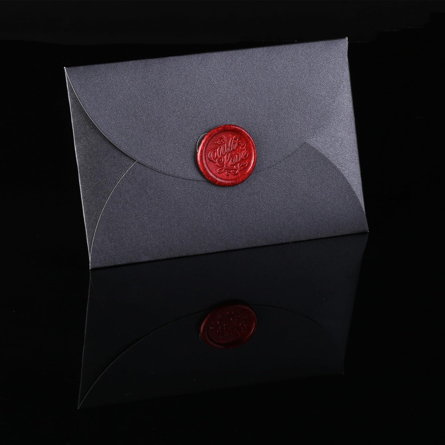 Sealing Wax Beads Kit: 150 Pcs with Permanent Metal Spoon & Reusable Glass Storage Bottles for Zero-Waste Wedding Invitations and Gift Wrap