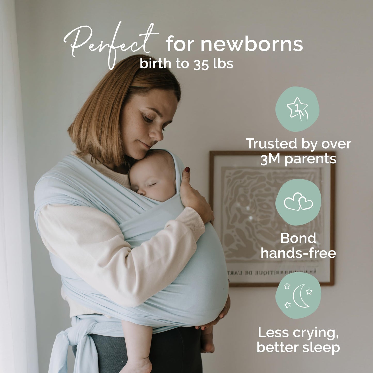 Boba Baby Wrap Carrier for Newborns - The Tribalist