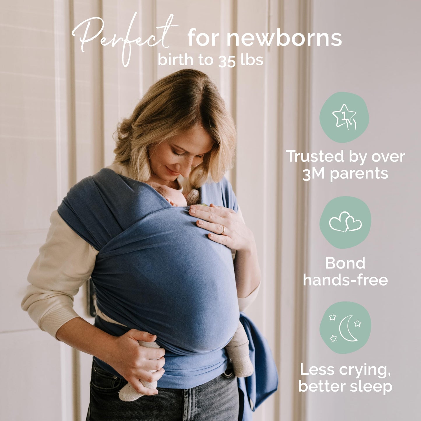 Boba Baby Wrap Carrier for Newborns - The Tribalist