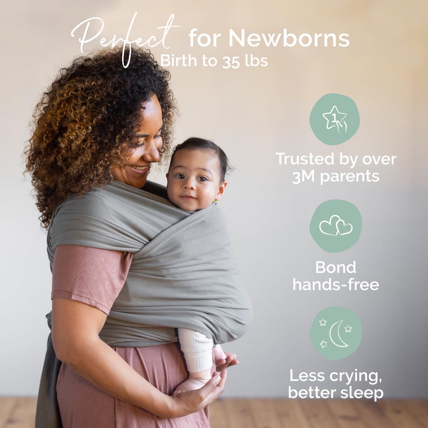 Boba Baby Wrap Carrier for Newborns - The Tribalist