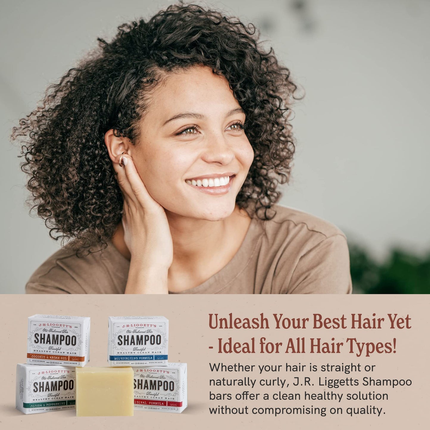 J.R. Liggett’s Shampoo Bars | TRUE Shift Toxin‑Free Hair Care (3‑Pack)