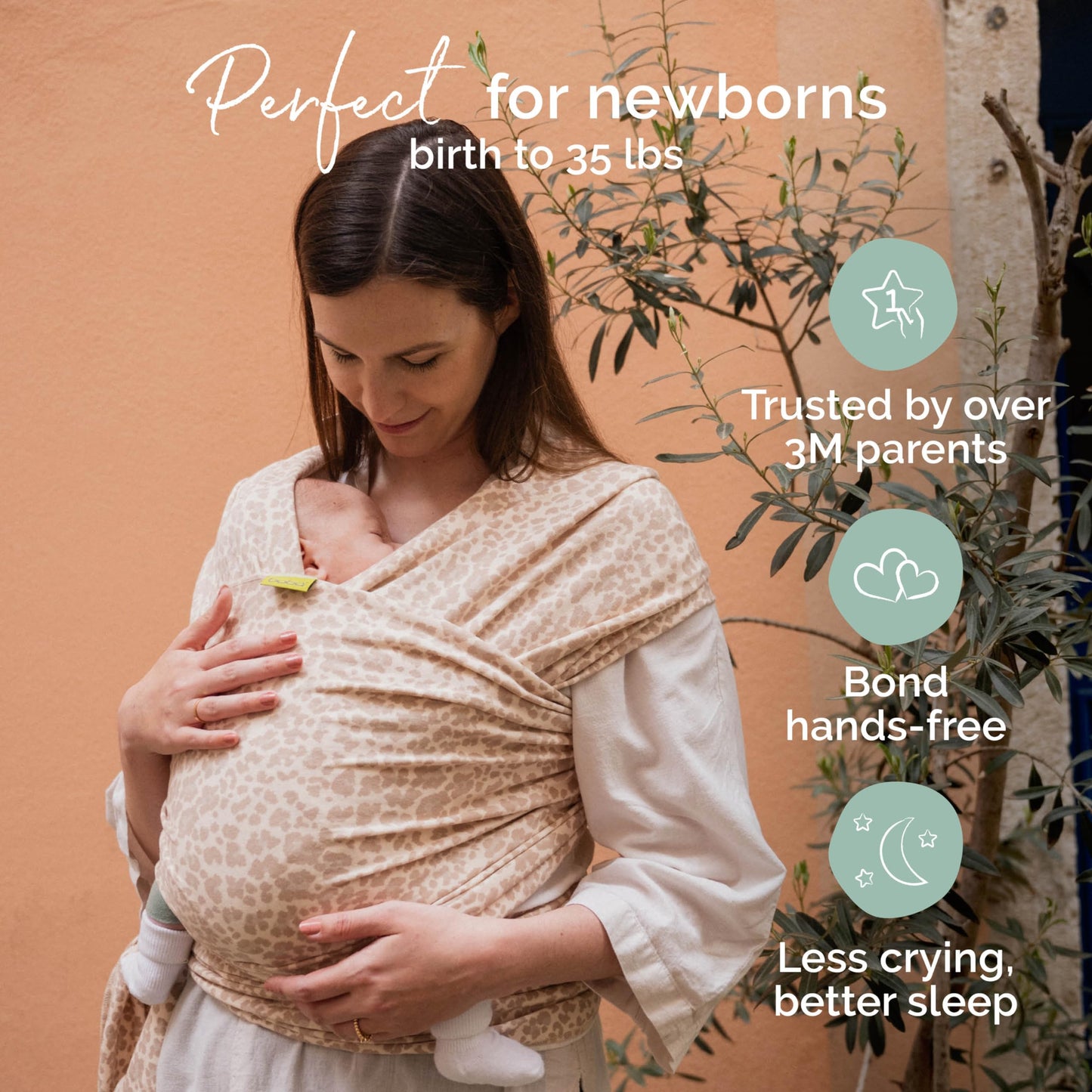 Boba Baby Wrap Carrier for Newborns - The Tribalist