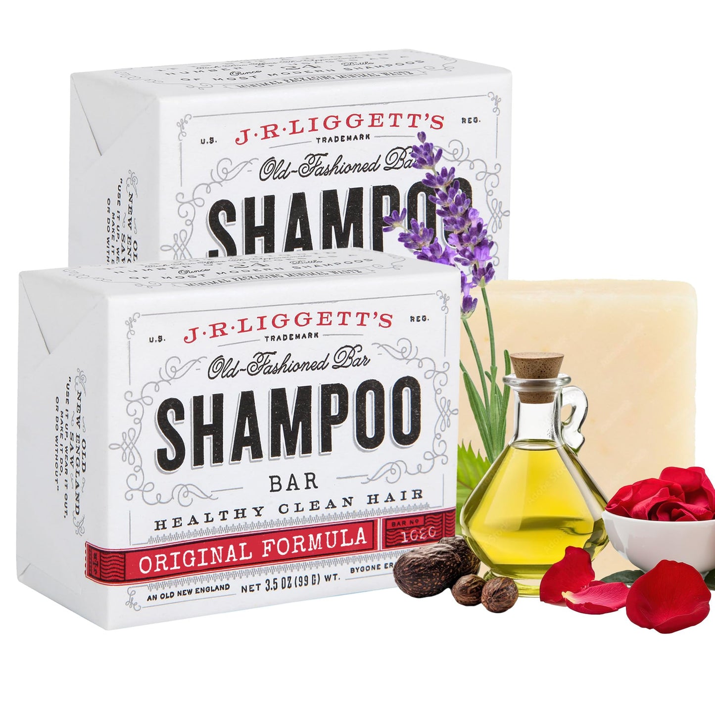J.R. Liggett’s Shampoo Bars | TRUE Shift Toxin‑Free Hair Care (3‑Pack)