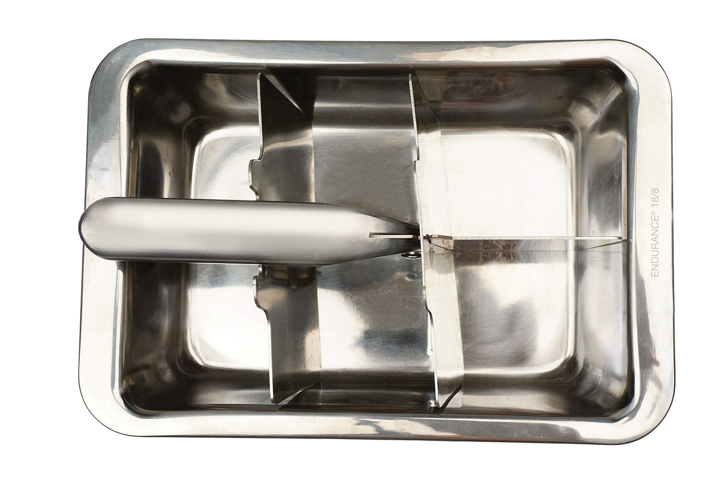 RSVP International Endurance Ice Cube Tray – Vintage-Inspired Stainless Steel, Plastic-Free