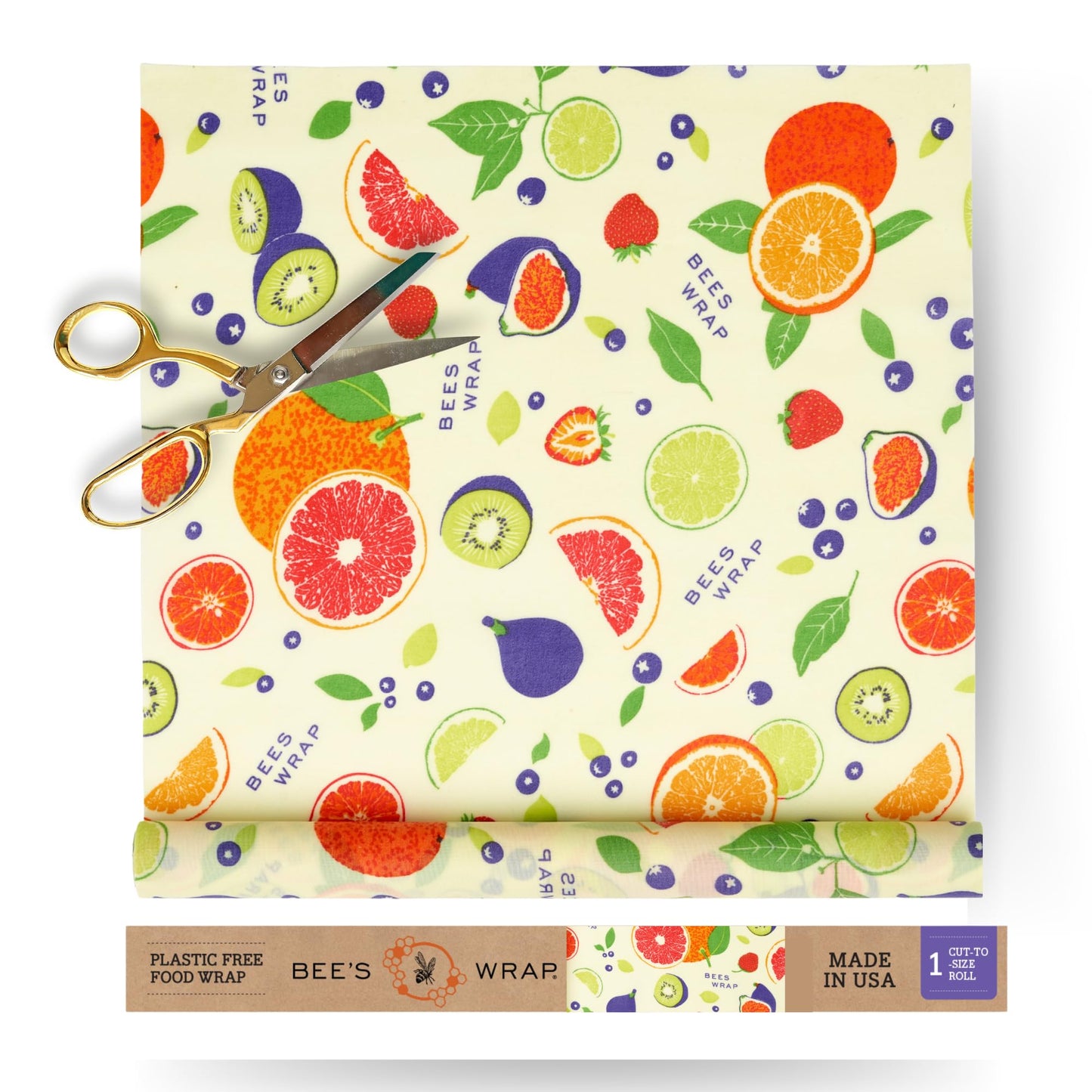 Bee’s Wrap Beeswax Food Wrap Roll | TRUE Shift Plastic‑Free Kitchen