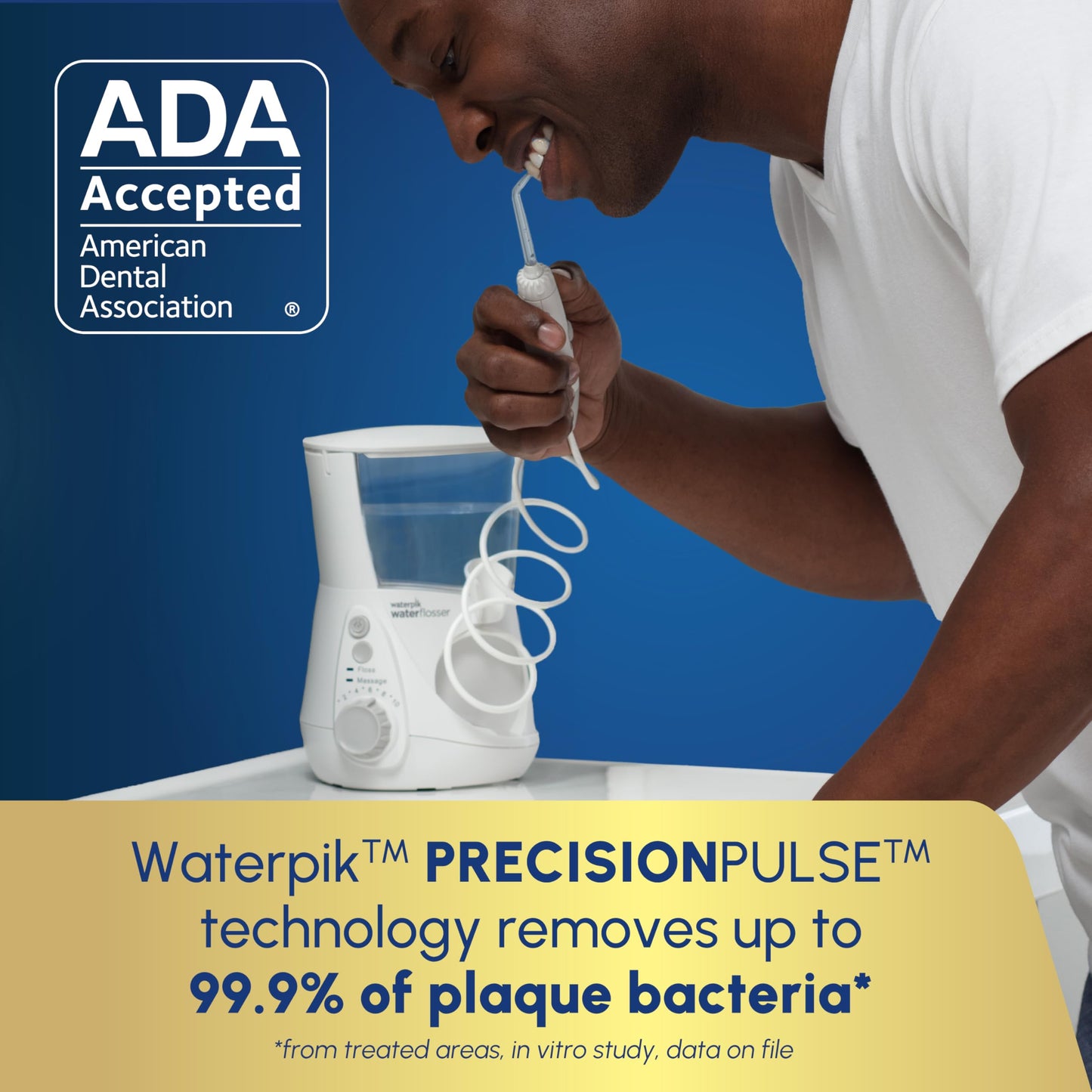 Waterpik Aquarius Water Flosser WP‑662 | TRUE Shift Oral Care Power Jet