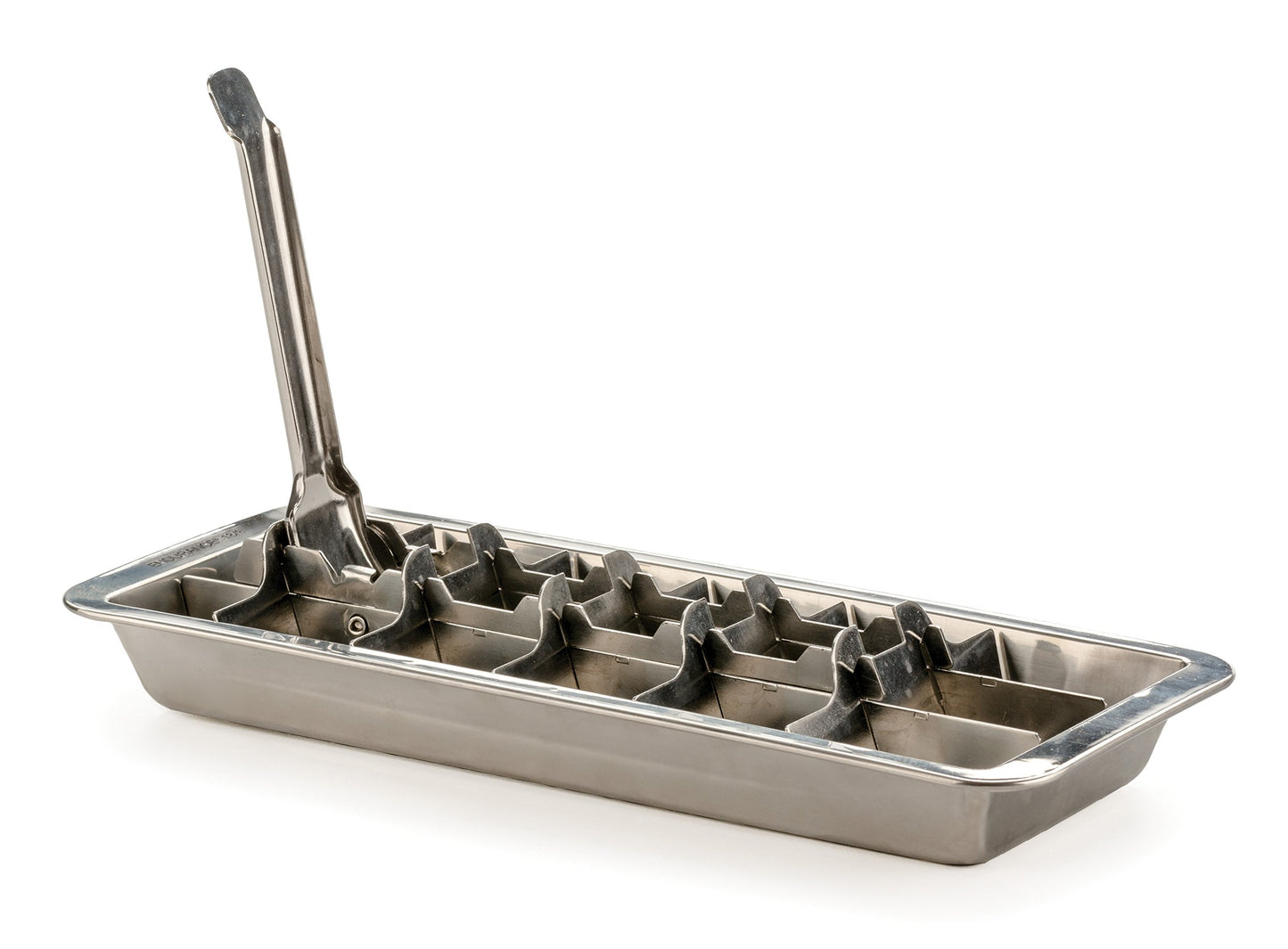 RSVP International Endurance Ice Cube Tray – Vintage-Inspired Stainless Steel, Plastic-Free