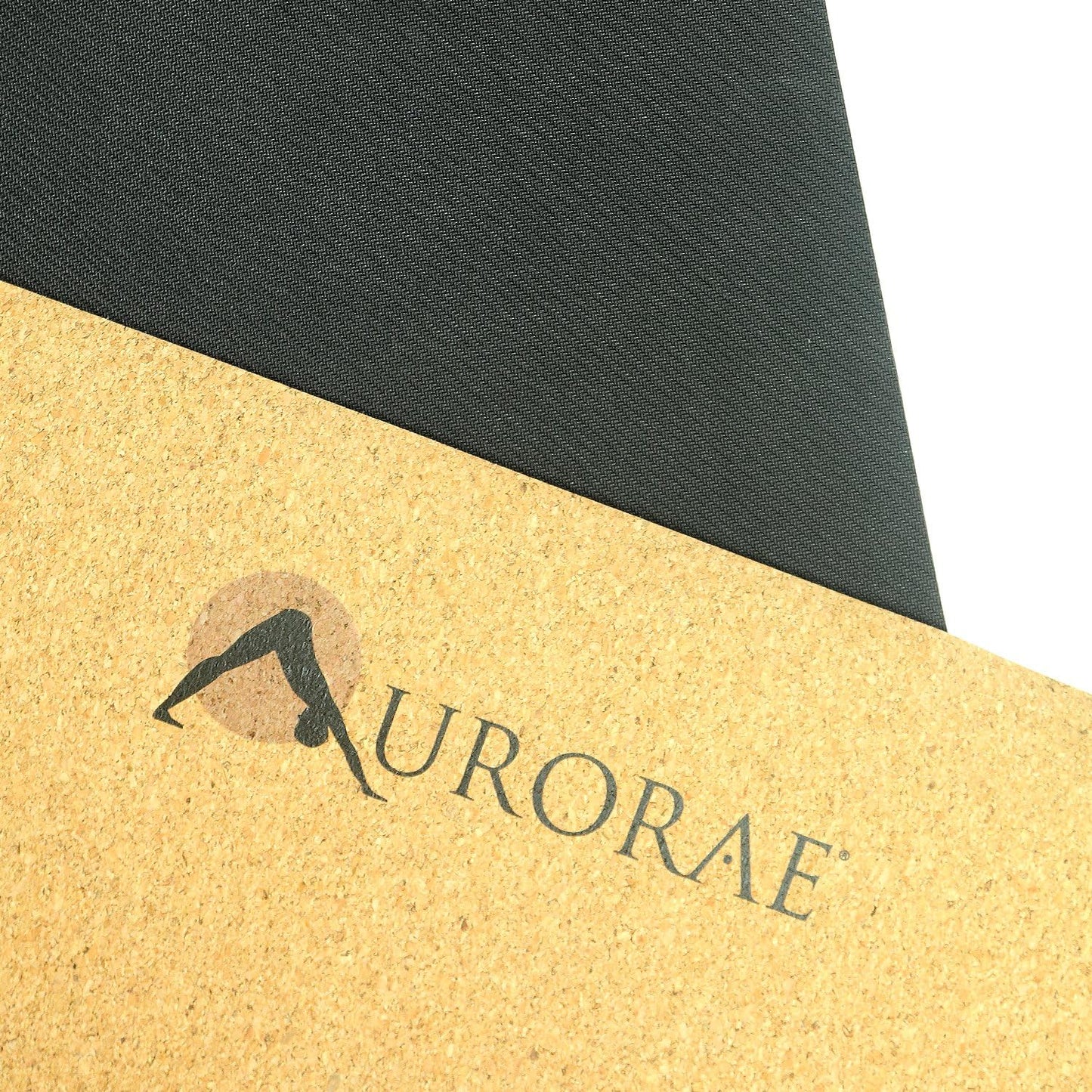 Aurorae Pro Natural Cork Yoga Mat 74″×24½″×5 mm | TRUE Shift Cork‑Rubber Eco Mat