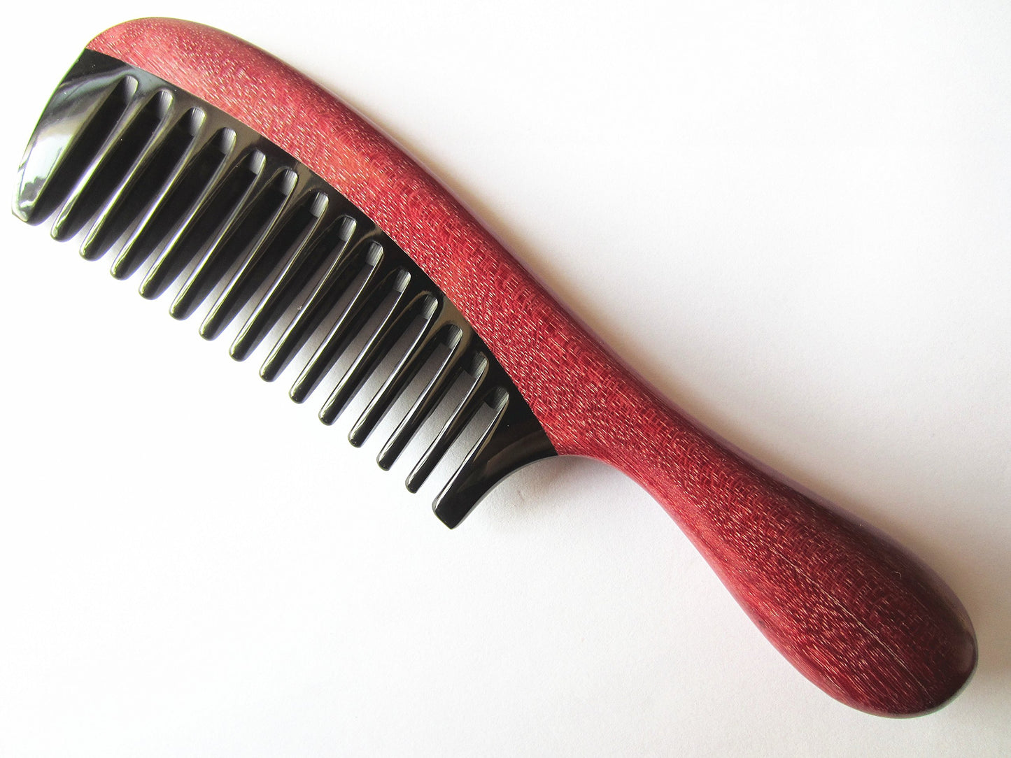 Myhsmooth Horn & Sandalwood Comb | TRUE Shift Toxin‑Free Grooming Tool