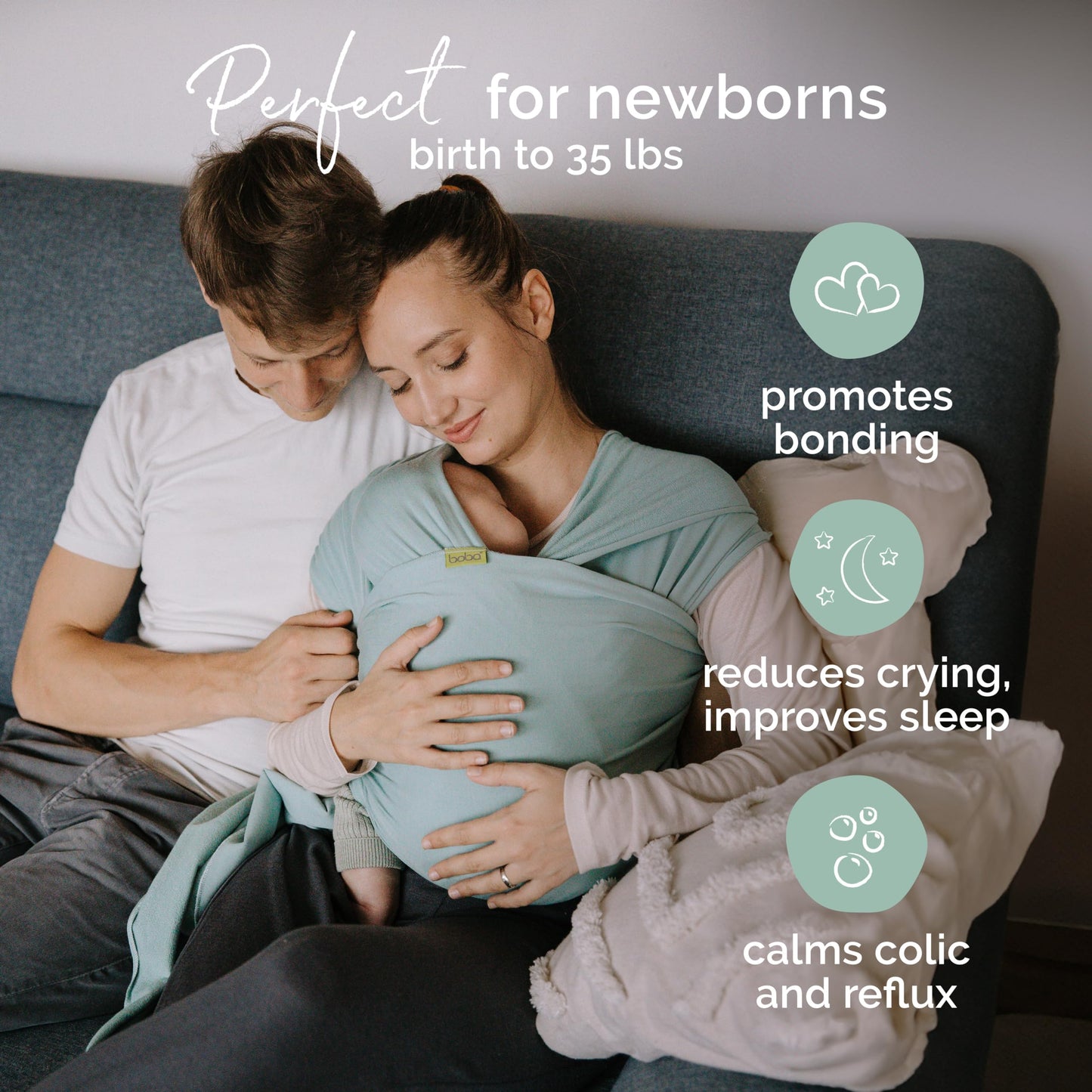 Boba Baby Wrap Carrier for Newborns - The Tribalist