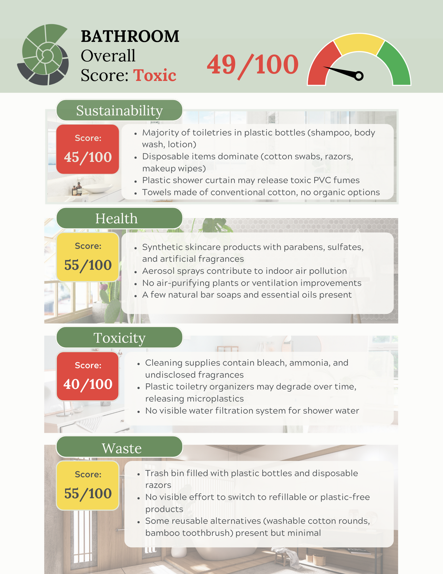 Bathroom - Healthy Home Personalized Coaching