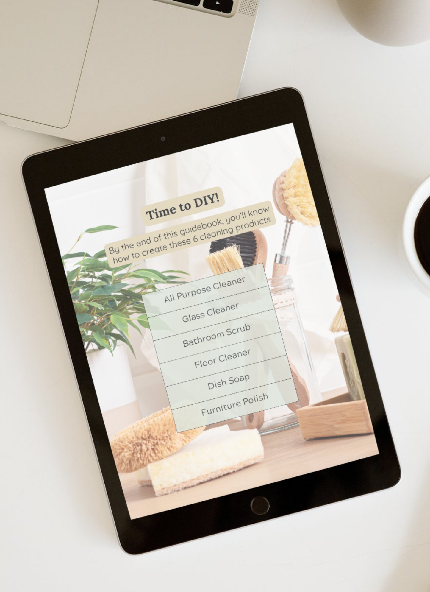 Non-Toxic Cleaning Supplies Guidebook