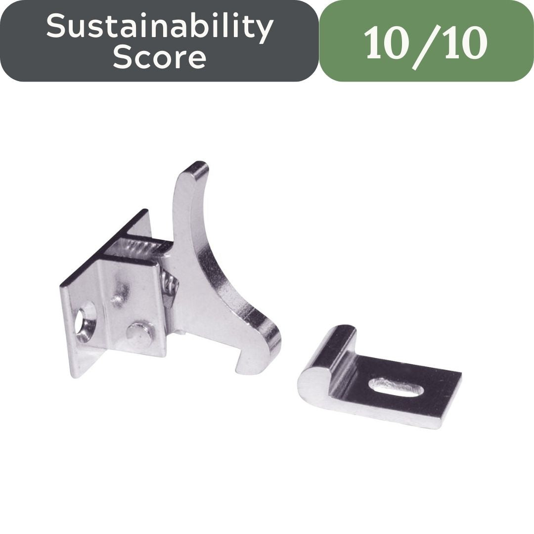 Rok Hardware Elbow Latch: Extra Heavy Duty Solid Brass