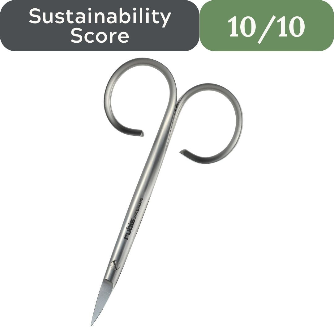 Rubis Switzerland Precision Nail Scissors: Swiss-Made Surgical Steel