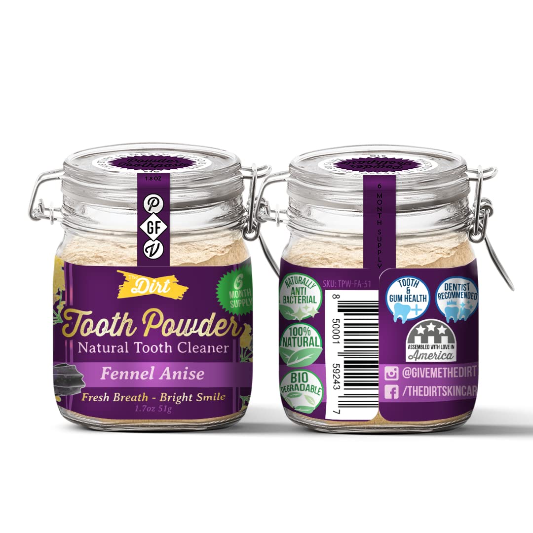 The Dirt: Organic and Natural Gluten-Free Tooth Powder - The Tribalist