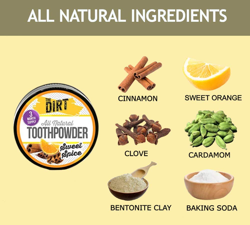 The Dirt: Organic and Natural Gluten-Free Tooth Powder - The Tribalist