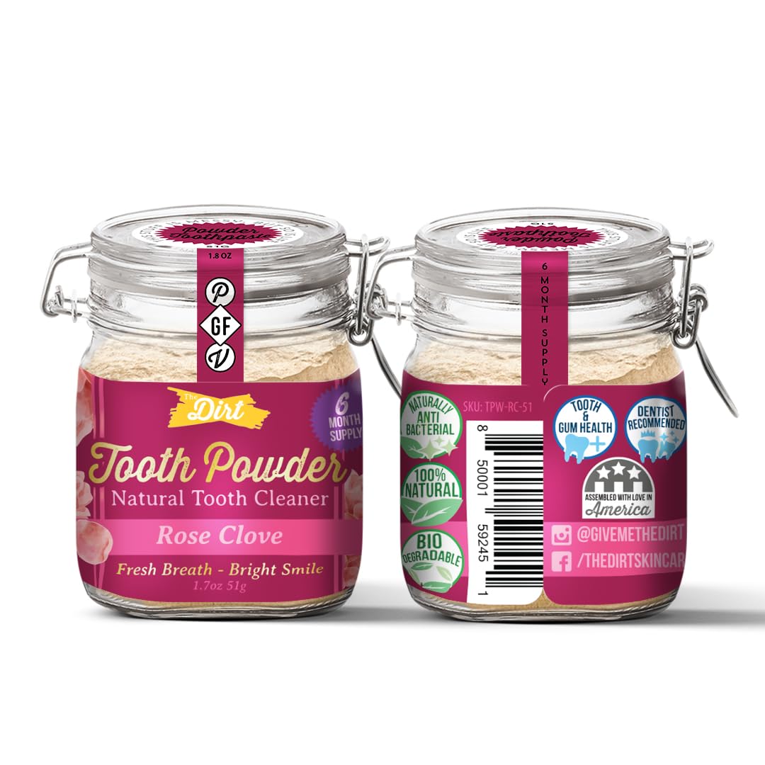 The Dirt: Organic and Natural Gluten-Free Tooth Powder - The Tribalist