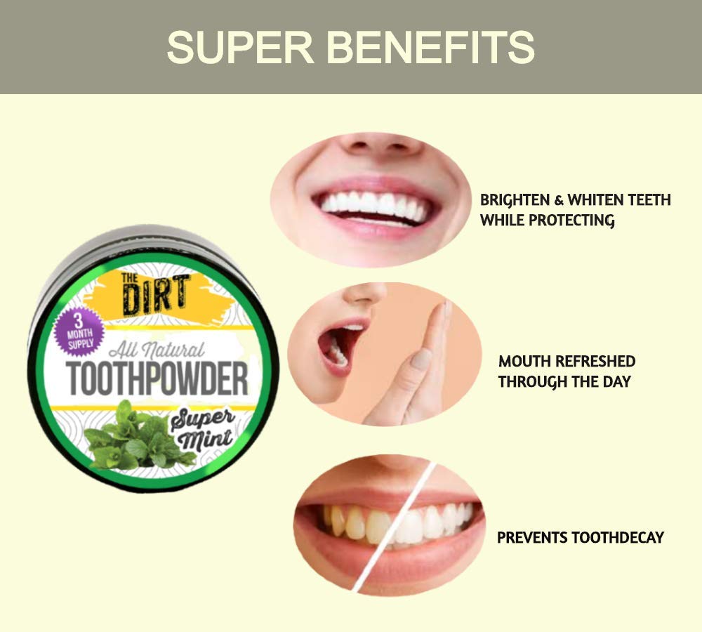 The Dirt: Organic and Natural Gluten-Free Tooth Powder - The Tribalist