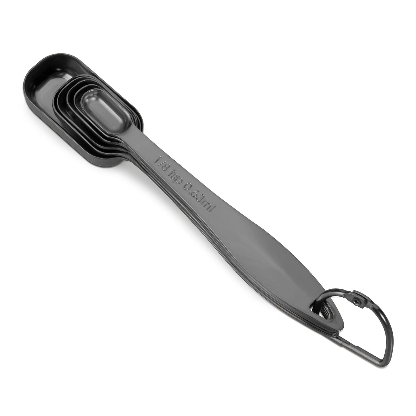 ALLWIN - HOUSEWARE: 13 - piece Measuring Cups and Spoons Set, 18/8 Stainless Steel, with Ring Connector - The Tribalist