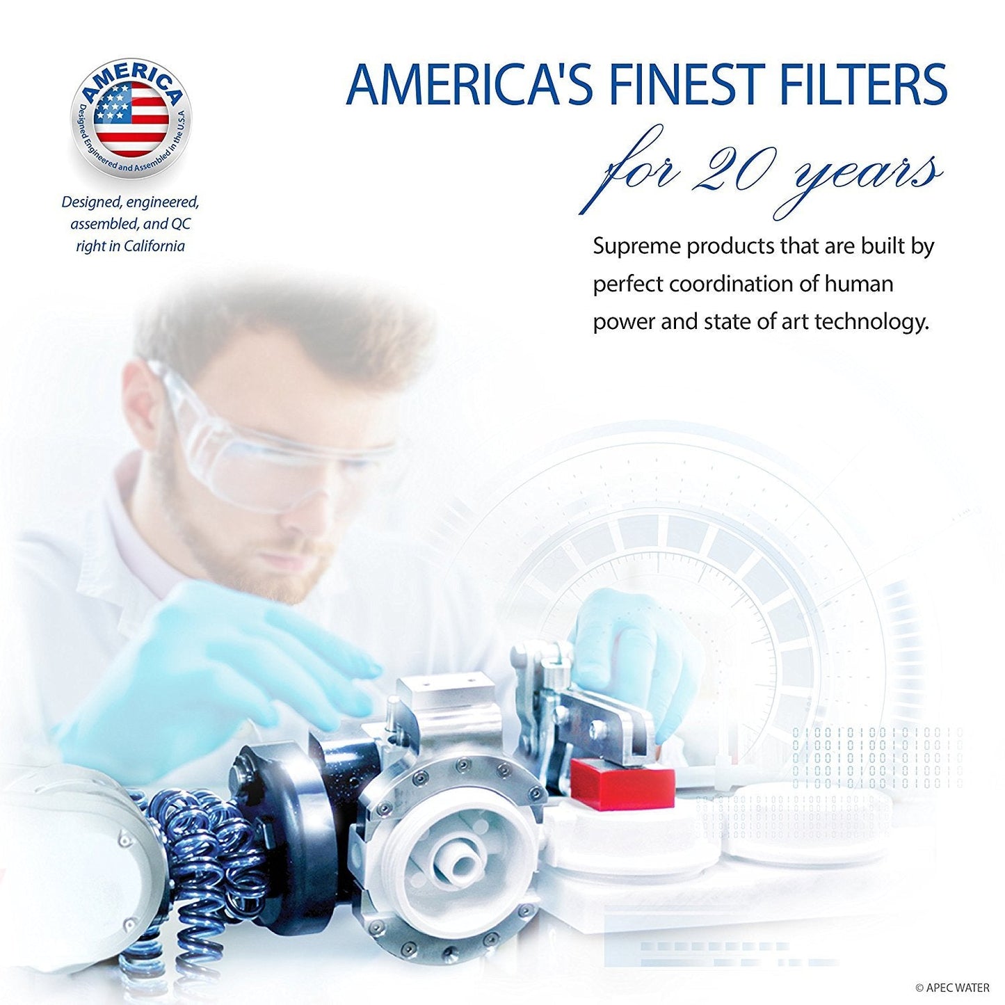 APEC WATER: Tankless Premium Reverse Osmosis Water Filtration System - The Tribalist