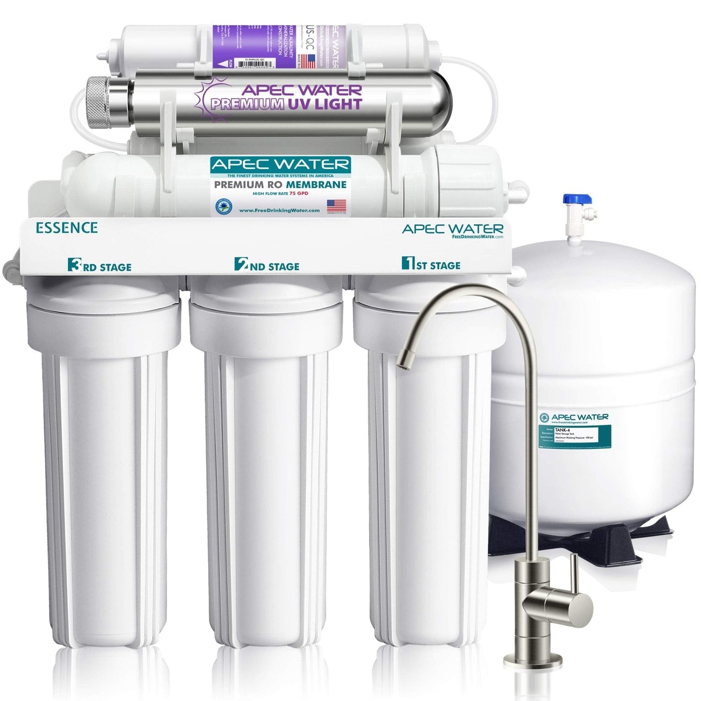 APEC WATER: Tankless Premium Reverse Osmosis Water Filtration System - The Tribalist