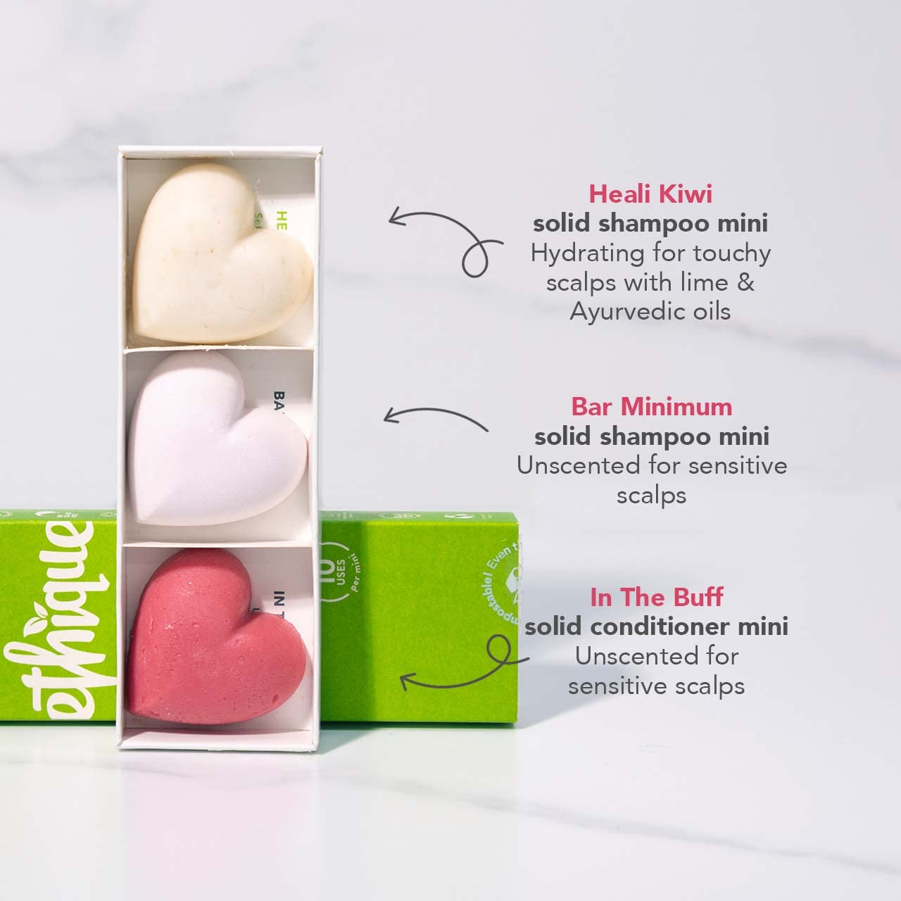 Ethique: Shampoo & Conditioner for Normal to Dry, Frizzy Hair - The Tribalist