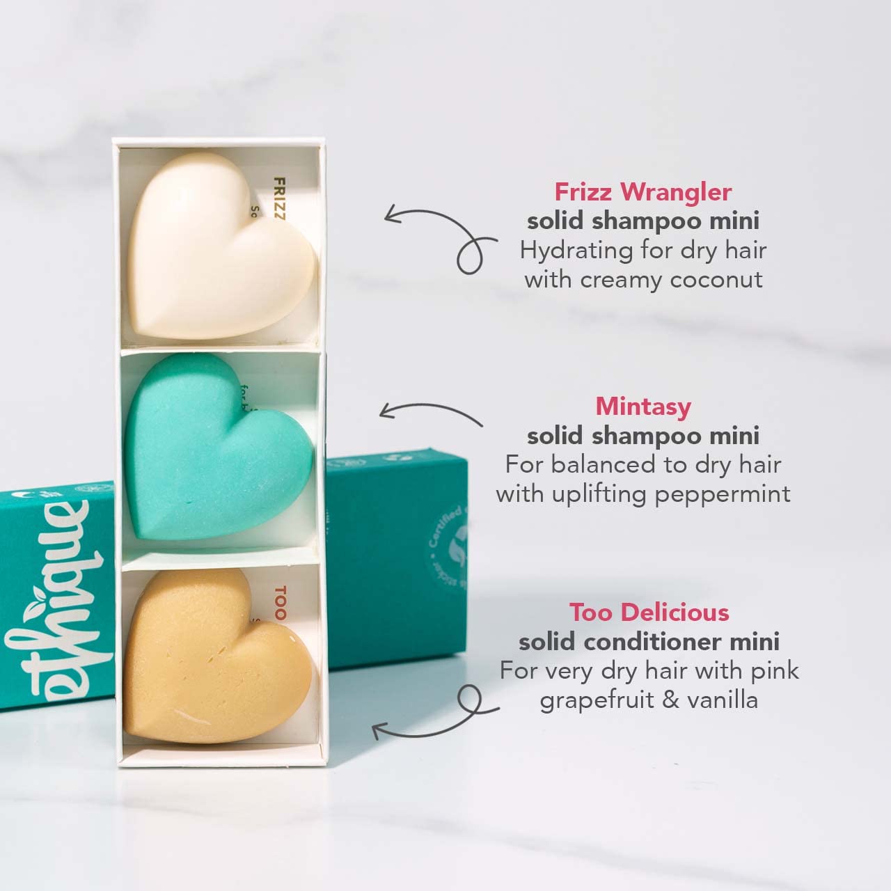 Ethique: Shampoo & Conditioner for Normal to Dry, Frizzy Hair - The Tribalist