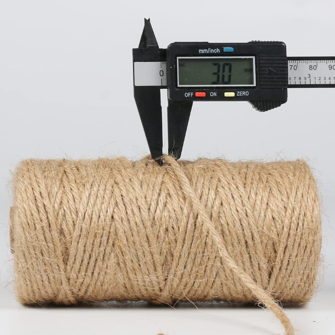 PH PERKHOMY: Natural Jute Twine String – 3 - Ply Rope for Crafting, Gardening & Gift Wrapping (600 Ft) - The Tribalist