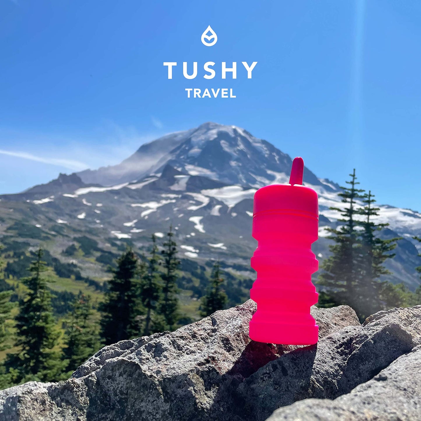 TUSHY Travel Bidet - Collapsible Bottle, Ergonomic Grip, Strong Stream & Spray for Optimal Cleaning - The Tribalist