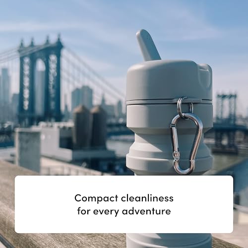 TUSHY Travel Bidet - Collapsible Bottle, Ergonomic Grip, Strong Stream & Spray for Optimal Cleaning - The Tribalist