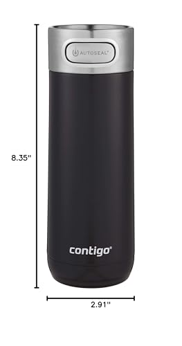 Contigo Luxe 16 oz Vacuum-Insulated Stainless Steel Thermal Mug