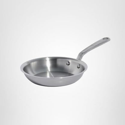 Made In 12-Inch Stainless Clad Frying Pan: Professional 5-Ply Construction, for a Lifetime of Plastic-Free Searing