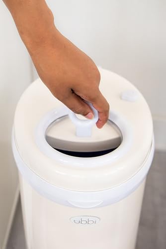 Ubbi Steel Diaper Pail: Powder-Coated Odor-Locking Bin
