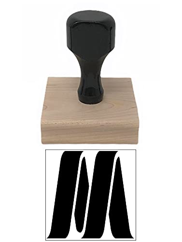 End Plastic Stamps: Custom Wood Rubber Stamp Maple Handle for Lifetime Use (Laser Engraved)