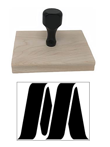 End Plastic Stamps: Custom Wood Rubber Stamp Maple Handle for Lifetime Use (Laser Engraved)