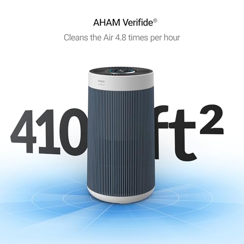 WINIX T810: True HEPA Purifier Capturing 99.99% of Allergens, Smart WiFi Purifier Reducing VOCs and Smoke