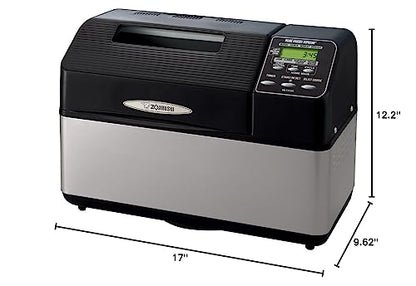 Zojirushi Home Bakery Supreme: Versatile 2lb Loaf Breadmaker with Preservative-Free Jam Setting