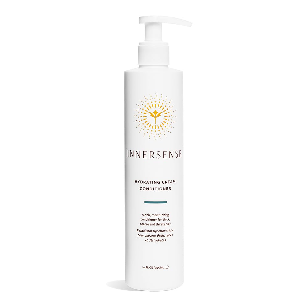 INNERSENSE Organic Hydrating Cream Conditioner: Emollient-Rich (10oz)