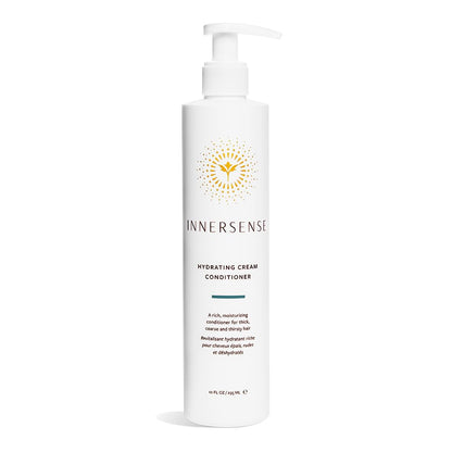 INNERSENSE Organic Hydrating Cream Conditioner: Emollient-Rich (10oz)