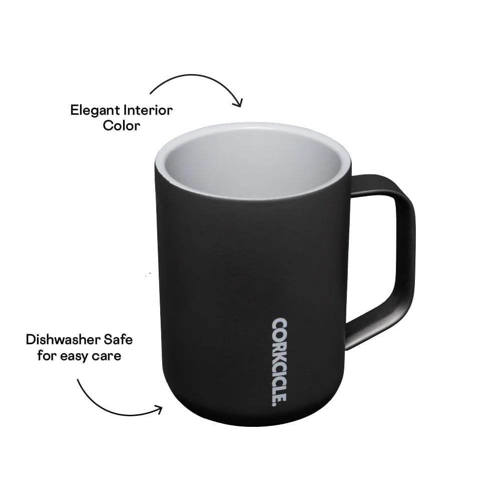 Corkcicle Classic 16 oz Triple-Insulated Stainless Steel Mug
